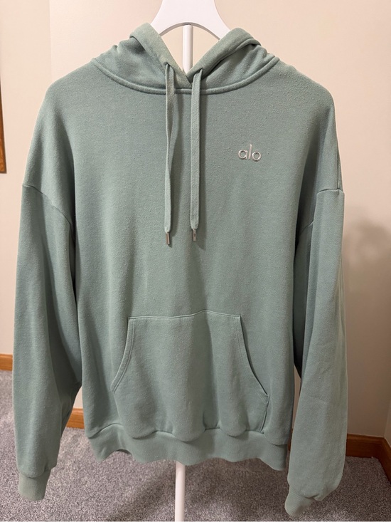 ALO Yoga Tops - Alo Women’s Sage Green Hoodie Sweatshirt